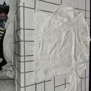 Quince White Long Sleeve Tee